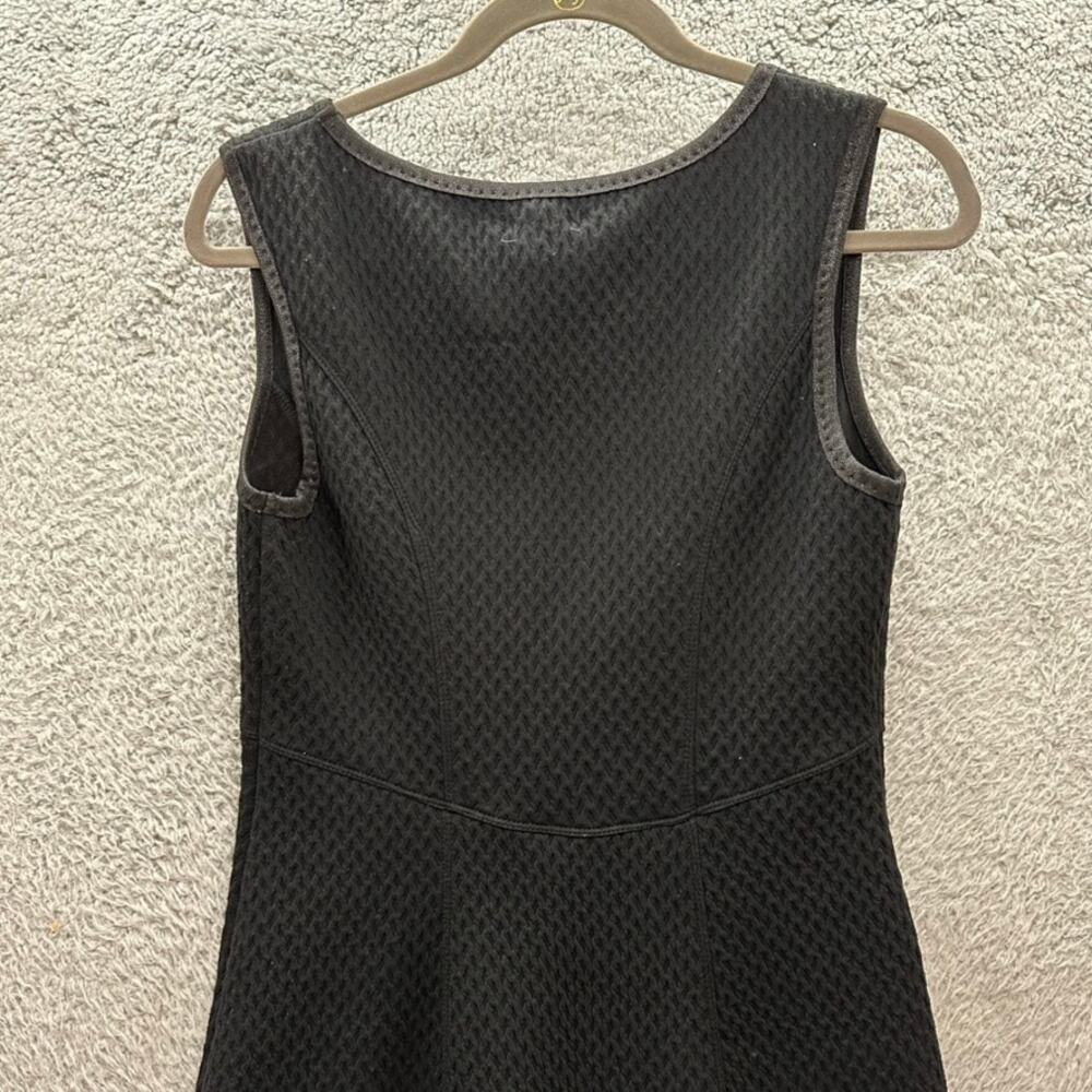 Max Studio NWT Medium Black Sleeveless Dress Flair Bottom Cocktail Party Evening - Picture 10 of 11